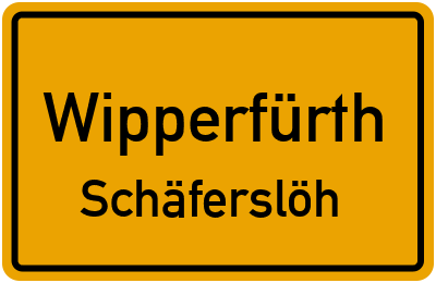 Straßenverzeichnis Wipperfürth Schäferslöh