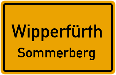 Straßenverzeichnis Wipperfürth Sommerberg