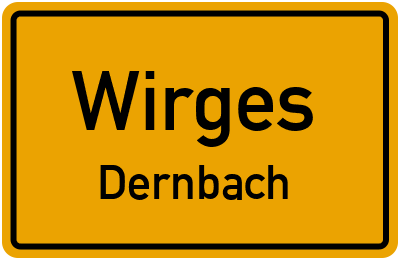 Straßenverzeichnis Wirges Dernbach