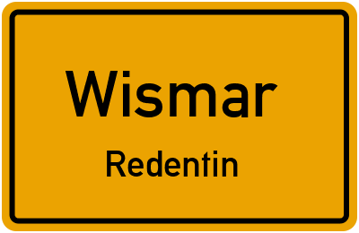 Straßenverzeichnis Wismar Redentin