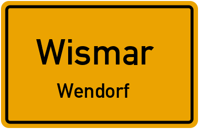 Straßenverzeichnis Wismar Wendorf