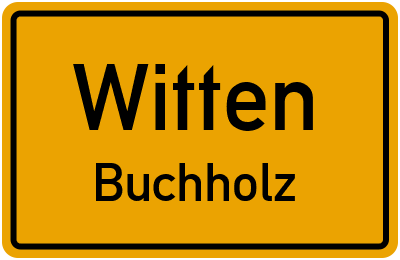 Straßenverzeichnis Witten Buchholz