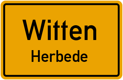 Straßenverzeichnis Witten Herbede