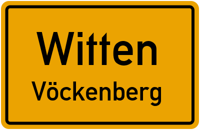 Straßenverzeichnis Witten Vöckenberg