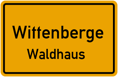 Straßenverzeichnis Wittenberge Waldhaus