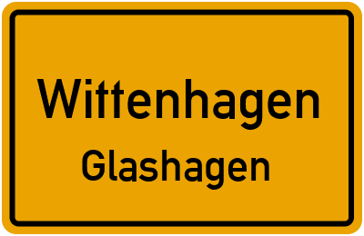 Straßenverzeichnis Wittenhagen Glashagen