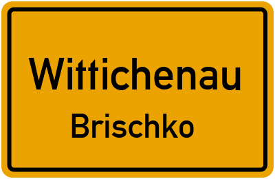Straßenverzeichnis Wittichenau Brischko