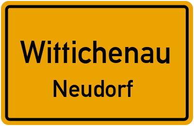 Straßenverzeichnis Wittichenau Neudorf