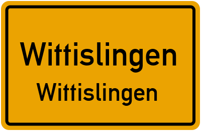 Straßenverzeichnis Wittislingen Wittislingen
