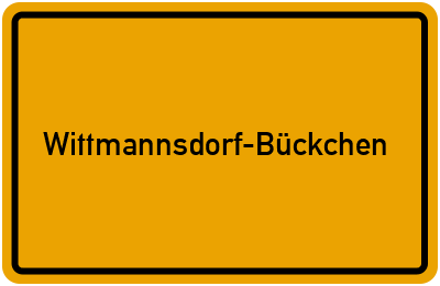 Wittmannsdorf-Bückchen in Brandenburg
