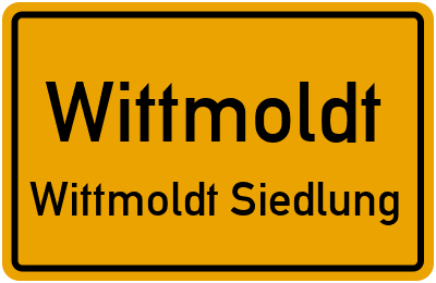 Straßenverzeichnis Wittmoldt Wittmoldt Siedlung
