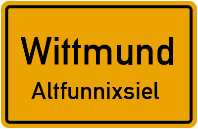Straßenverzeichnis Wittmund Altfunnixsiel