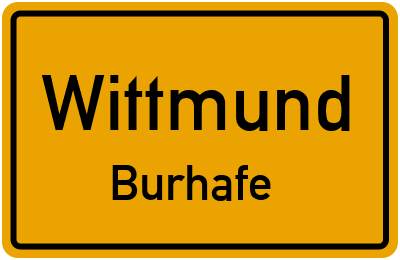 Straßenverzeichnis Wittmund Burhafe