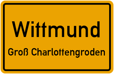Straßenverzeichnis Wittmund Groß Charlottengroden