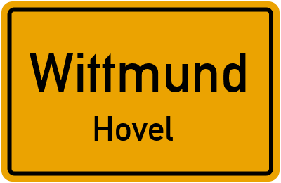 Straßenverzeichnis Wittmund Hovel