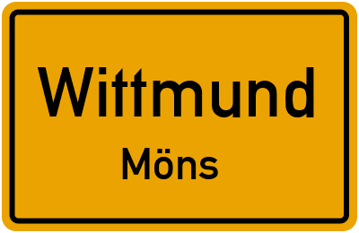 Straßenverzeichnis Wittmund Möns