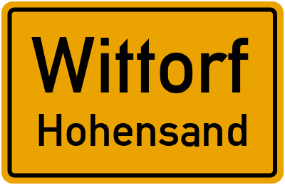Straßenverzeichnis Wittorf Hohensand