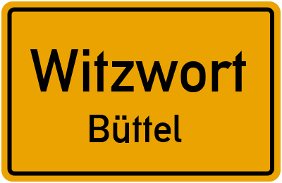 Straßenverzeichnis Witzwort Büttel
