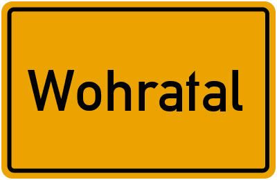 Wohratal in Hessen