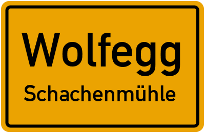 Straßenverzeichnis Wolfegg Schachenmühle