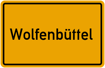 Branchenbuch Wolfenbüttel, Niedersachsen