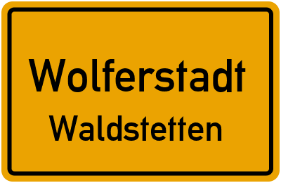 Straßenverzeichnis Wolferstadt Waldstetten