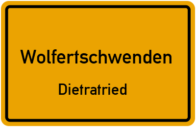 Straßenverzeichnis Wolfertschwenden Dietratried