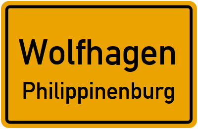 Straßenverzeichnis Wolfhagen Philippinenburg