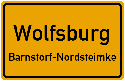Straßenverzeichnis Wolfsburg Barnstorf-Nordsteimke