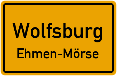 Straßenverzeichnis Wolfsburg Ehmen-Mörse