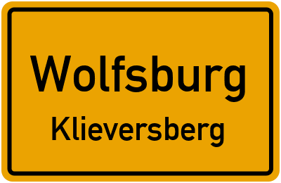 Straßenverzeichnis Wolfsburg Klieversberg