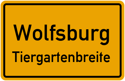 Straßenverzeichnis Wolfsburg Tiergartenbreite
