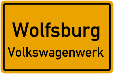 Straßenverzeichnis Wolfsburg Volkswagenwerk