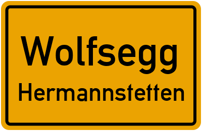 Straßenverzeichnis Wolfsegg Hermannstetten