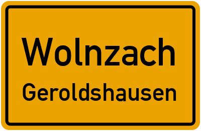 Straßenverzeichnis Wolnzach Geroldshausen