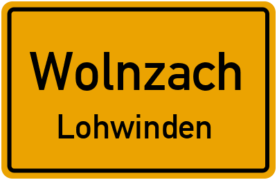 Straßenverzeichnis Wolnzach Lohwinden