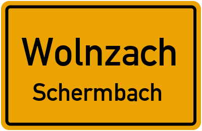 Straßenverzeichnis Wolnzach Schermbach