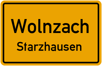 Straßenverzeichnis Wolnzach Starzhausen