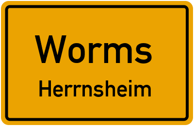 Straßenverzeichnis Worms Herrnsheim