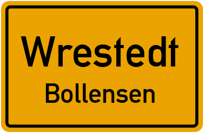 Straßenverzeichnis Wrestedt Bollensen