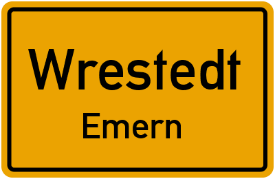 Straßenverzeichnis Wrestedt Emern