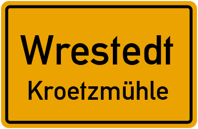 Straßenverzeichnis Wrestedt Kroetzmühle