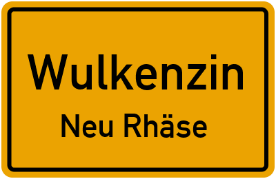 Straßenverzeichnis Wulkenzin Neu Rhäse