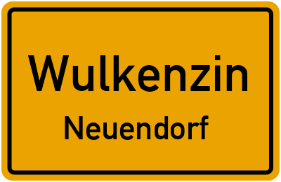 Straßenverzeichnis Wulkenzin Neuendorf