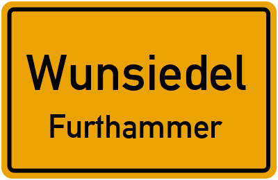 Straßenverzeichnis Wunsiedel Furthammer