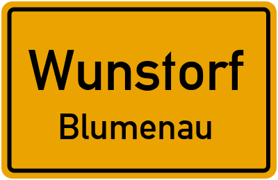 Straßenverzeichnis Wunstorf Blumenau