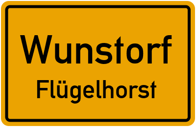 Straßenverzeichnis Wunstorf Flügelhorst