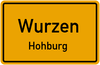 Straßenverzeichnis Wurzen Hohburg