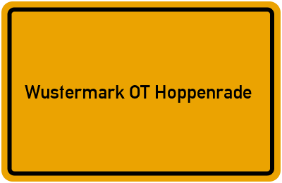 Branchenbuch Wustermark OT Hoppenrade, Brandenburg