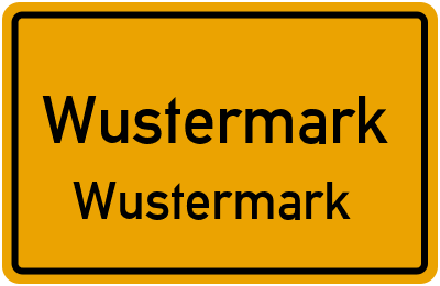 Straßenverzeichnis Wustermark Wustermark